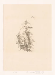 Studio di una donna danzante