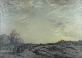La Periferia di Parigi nei pressi delle fortificazioni, ca. 1923