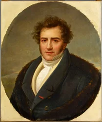 Ritratto del compositore François-Adrien Boieldieu (1775-1834), di Henri-François Riesener. Philharmonie de Paris