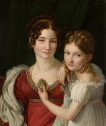 Ritratto di una madre con sua figlia