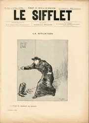 Le Whistle, numero 14, satirico in N & B