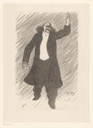 Ritratto del chansonnier Marcel Legay
