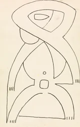 Studio di figura per un disegno a rilievo