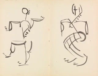 Figure danzanti maschili e femminili
