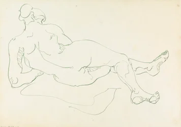 Figura Femminile Reclina