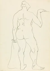 Figura femminile in piedi