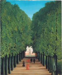Il Viale nel Parco di Saint Cloud, c.1908