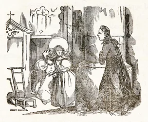 Il rosso e il nero di Stendhal (Marie-Henri Beyle) (1783-1842), frontespizio del Libro 1