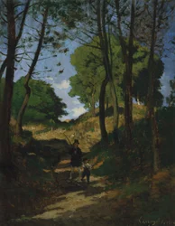 Abeti a Les Trembleaux, vicino a Marlotte, 1854
