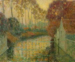 Canale in Autunno (Gisors)