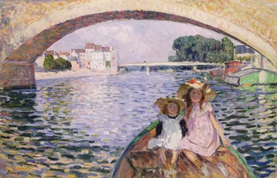 In barca, 1903