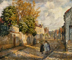 Scena di strada, Lagny