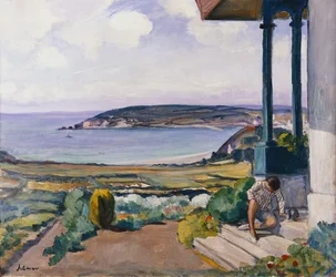 Il giardino sulla baia di Morgat, 1924