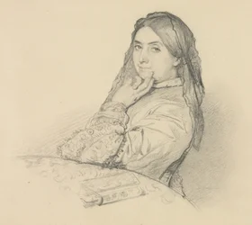 Ritratto di sua madre, 1851