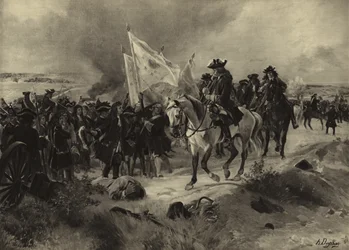 Battaglia di Ramillies, 1706 (incisione)
