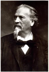 Lo scrittore francese Frédéric Mistral (foto di Henri Manuel, Francia, c.1900)
