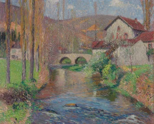 Ponte di Labastide du Vert visto da valle