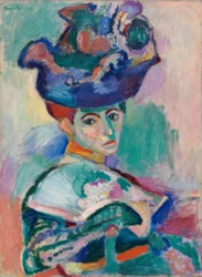 Donna con cappello