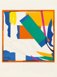 Convoluta di otto litografie a colori