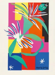 Convoluta di otto litografie a colori
