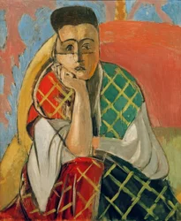 Mademoiselle H.D. Donna con velo