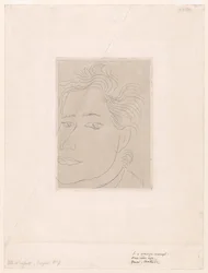 Outamaro, ritratto di Margot Matisse