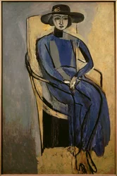 Ritratto di Greta Prozor 1916 (olio su tela)