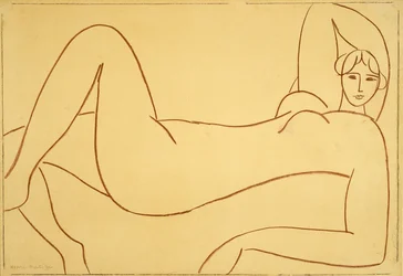Studio dopo il nudo rosa
