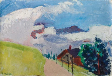 Paesaggio svizzero (itinerario da Chezieres a Villars)
