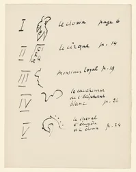 Tavola delle immagini 1. Da “Jazz”. P. 149