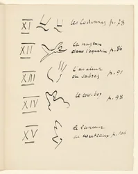 Tavola delle immagini 3. Da «Jazz». P. 151