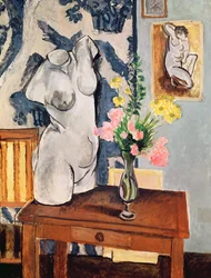 Il torso in gesso