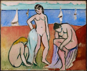 Tre bagnanti
