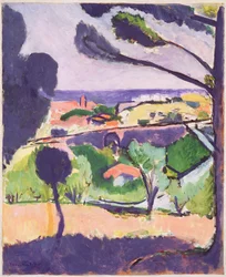 Vista su Collioure e sul mare