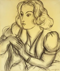 Donna appoggiata; Femme Accoudee