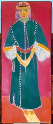 Zorah in piedi (Donna marocchina)
