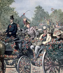 Parata della Battaglia dei Fiori, 1891