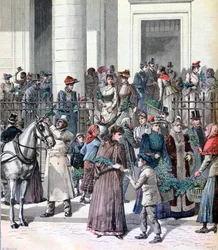Domenica delle Palme, Settimana Santa, Parigi, 1891