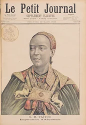 Ritratto di Taytu Betul, Imperatrice d