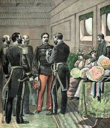 Consegna della Medaglia del Dahomey