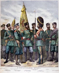 Fanteria russa, 1892