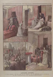Il mistero di Gouffe, illustrazioni da 