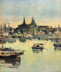 Vista su Bangkok