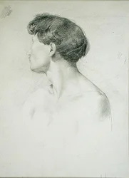 Uomo di profilo