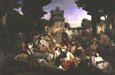Omaggio alla natura, 1850