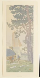 La nebbia (tavola 4 da: La magia delle ore)