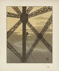 Il pittore della torre [Le trentasei vedute della Torre Eiffel]