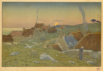 Il sorgere della luna