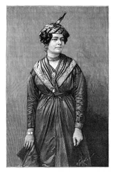 Una donna creola della Martinica, c1890