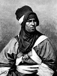 Un uomo Targui, 1895